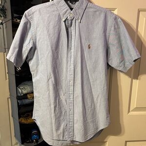 Polo Ralph Lauren Light Blue Casual Button Down Shirt